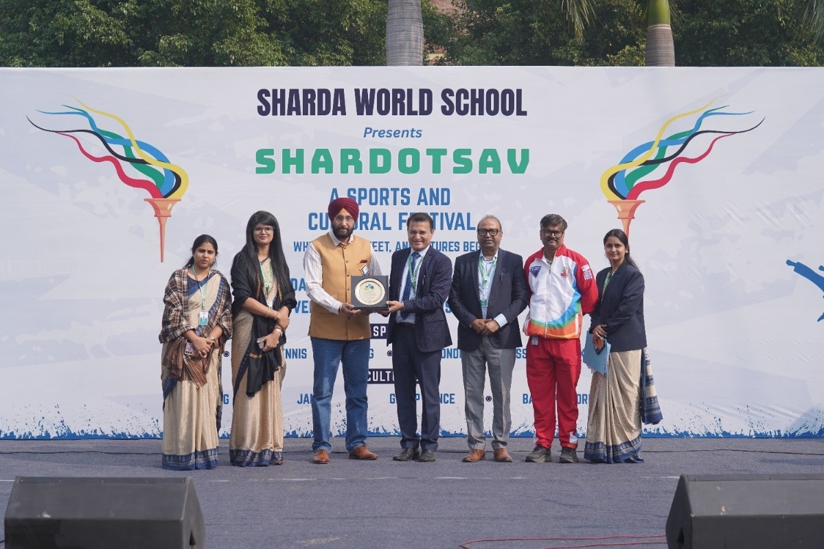 Grand Celebration of ‘Shardotsav 2025’ at Sharda World School, Keetham