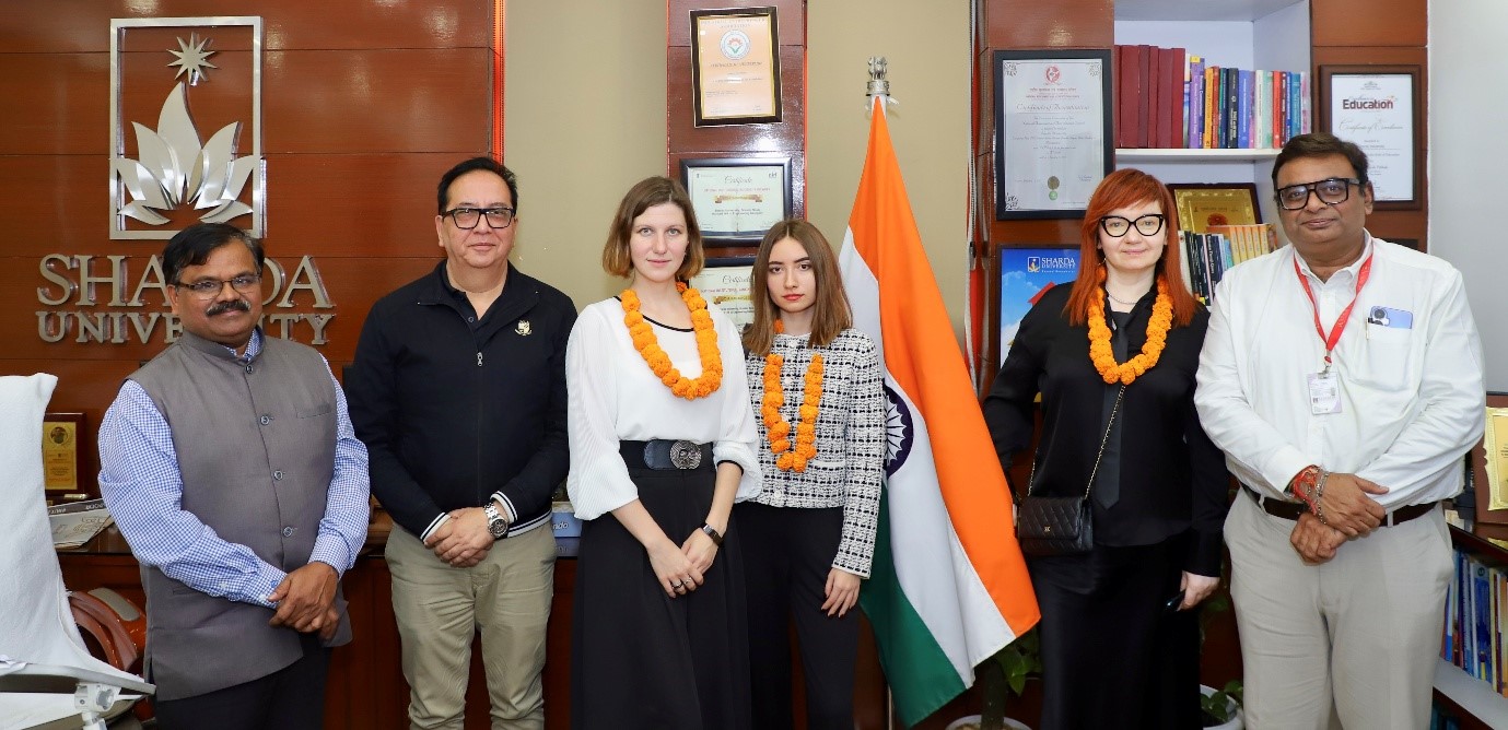 Enhancing Global Legal Perspectives: MGIMO Delegation Visits Sharda School of Law