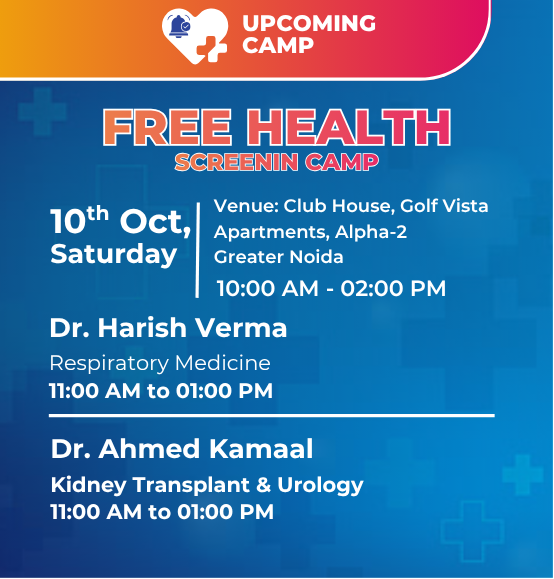 Venue: Club House, Golf Vista Apartments, Alpha-2, Greater Noida, 10:00 AM - 02:00 PM